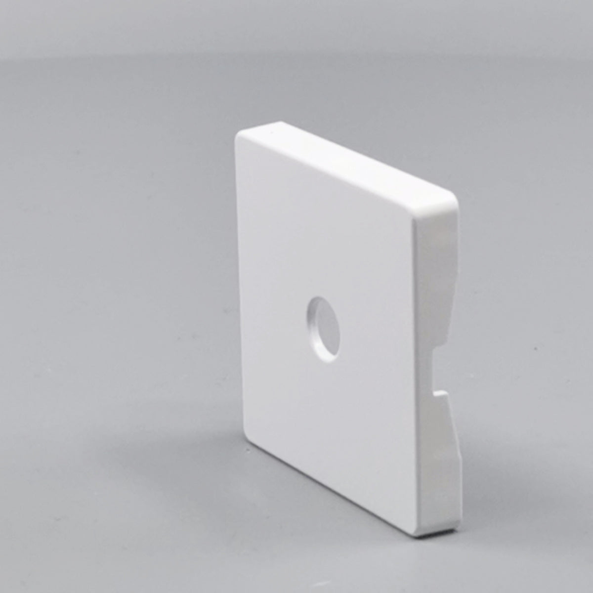 LK Fuga afdækning til lampeudtag 50x50, ny model - hvid (360° frame 5)