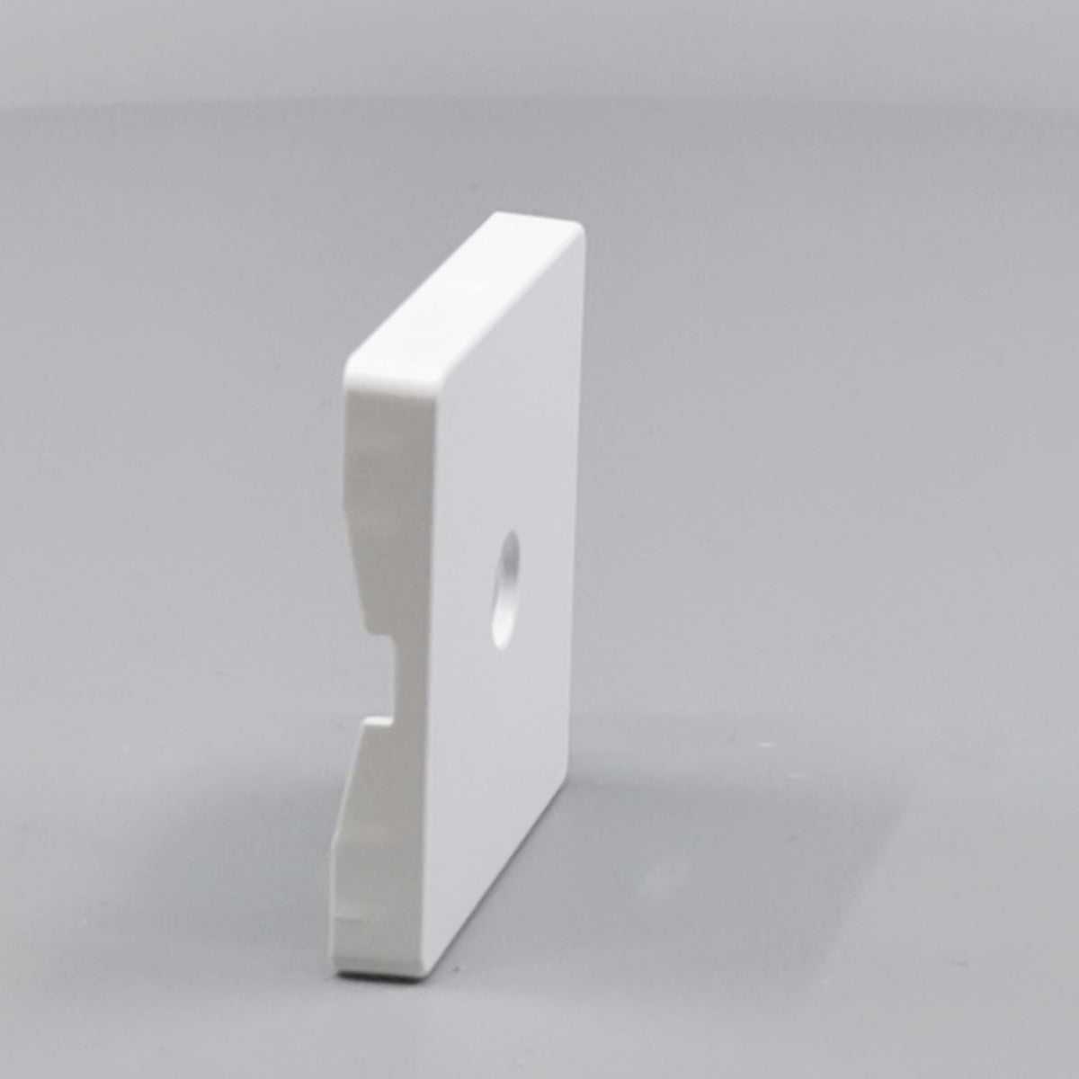 LK Fuga afdækning til lampeudtag 50x50, ny model - hvid (360° frame 20)
