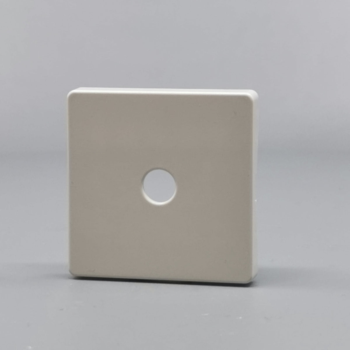 LK Fuga afdækning til lampeudtag 50x50, ny model - lysegrå (360° frame 2)
