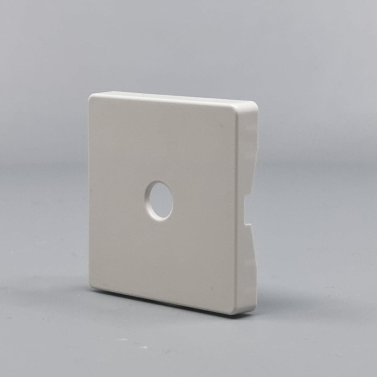 LK Fuga afdækning til lampeudtag 50x50, ny model - lysegrå (360° frame 4)