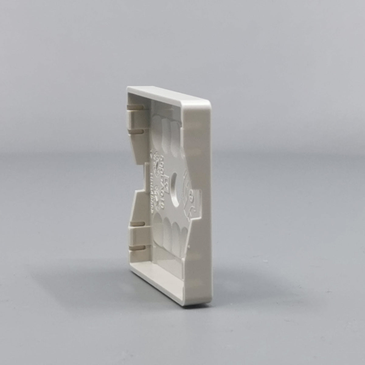 LK Fuga afdækning til lampeudtag 50x50, ny model - lysegrå (360° frame 18)
