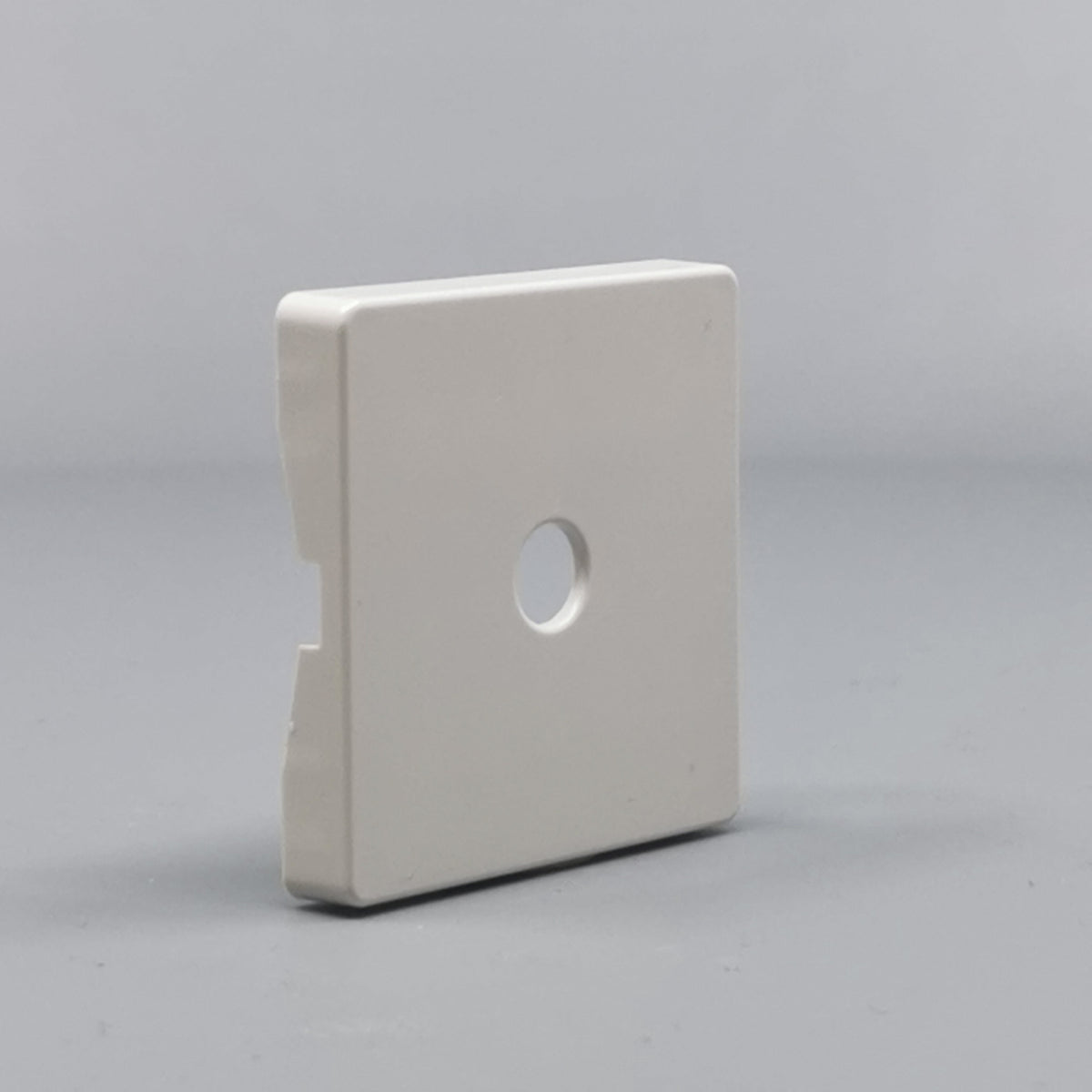 LK Fuga afdækning til lampeudtag 50x50, ny model - lysegrå (360° frame 22)