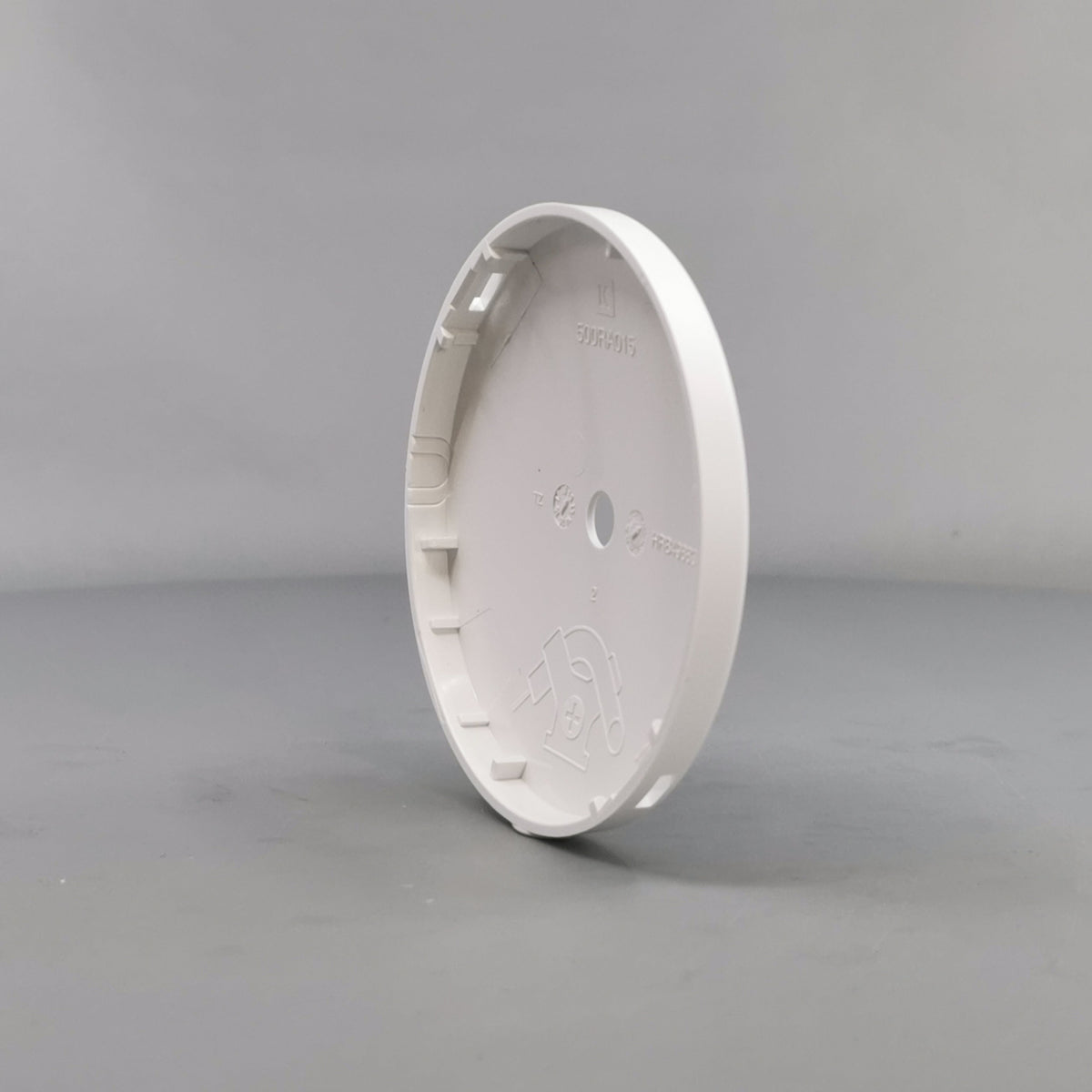 Afdækning til Ø83 lampeudtag - Hvid (360° frame 17)