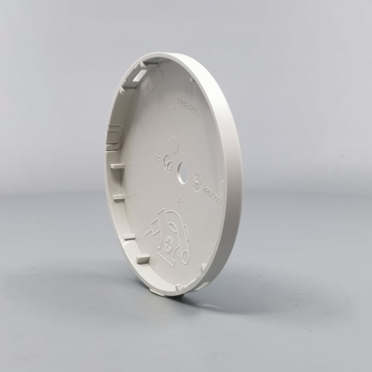 Afdækning for Ø80 og Ø83mm. Lampeudtag Lysegrå (360° frame 17)