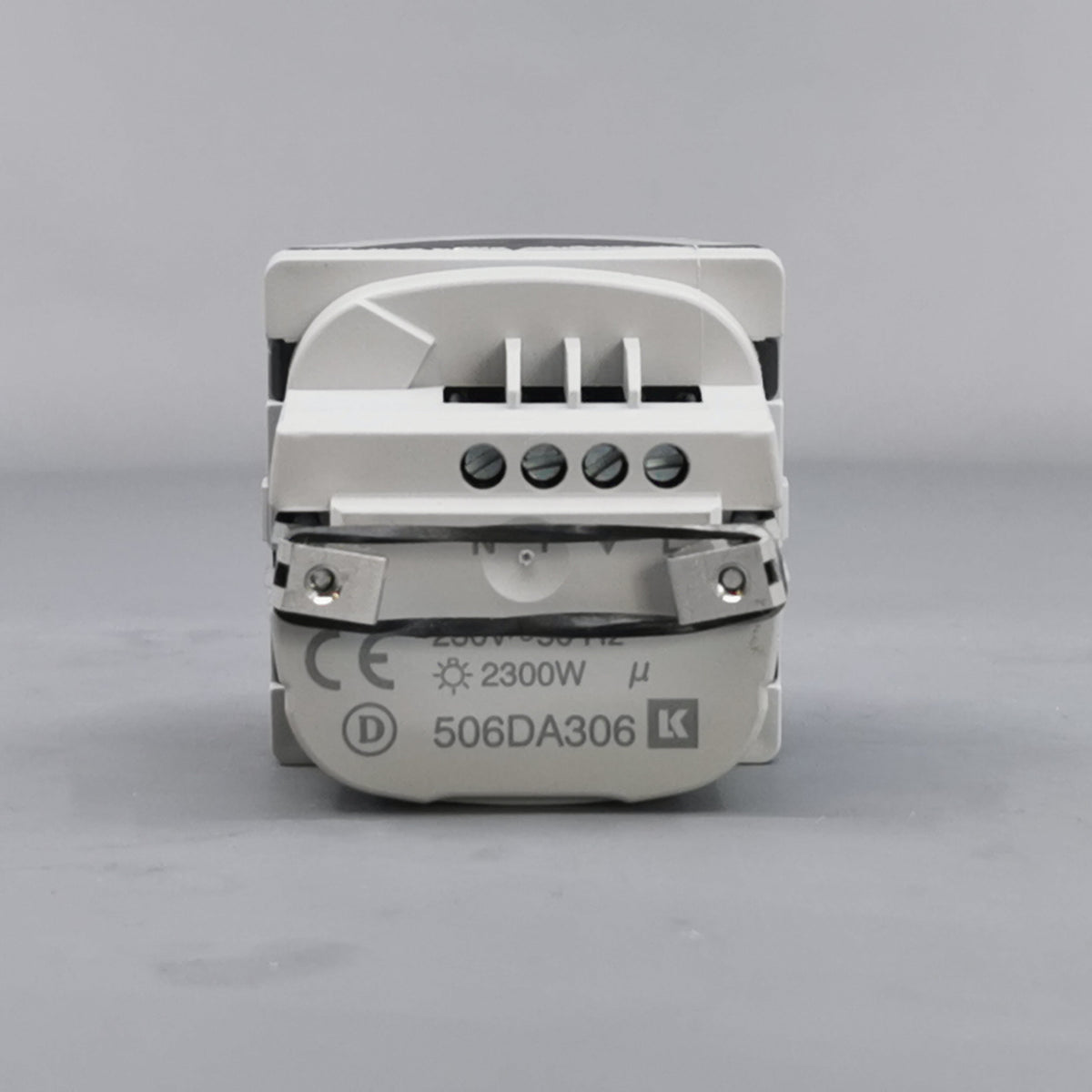 LK Fuga indsats pir 180gr 230V 10A koksgrå (360° frame 13)