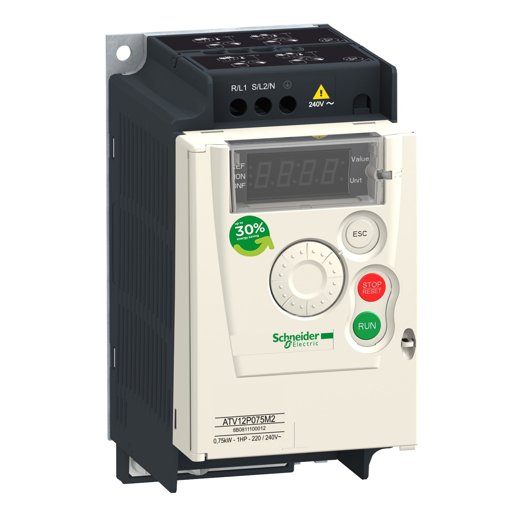 FREKVENSOMFORMER 0,75KW, 240V