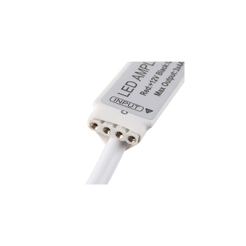 Signalforstærker til RGB LED SMD Strip - LED RGB forstærker til at forstærke signalet til din RGB LED SMD strip.
