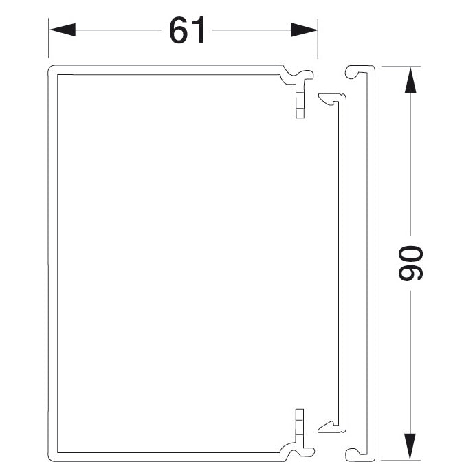 KABELKANAL KOMPLET LFH 60090 PH