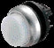 LAMPETRYK FLAD, HVID M22-DL-W