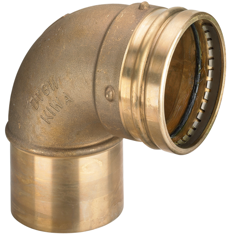 76,1 mm Sanpress bøjning 90°