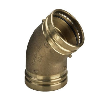 76,1 mm Sanpress bøjning 45°