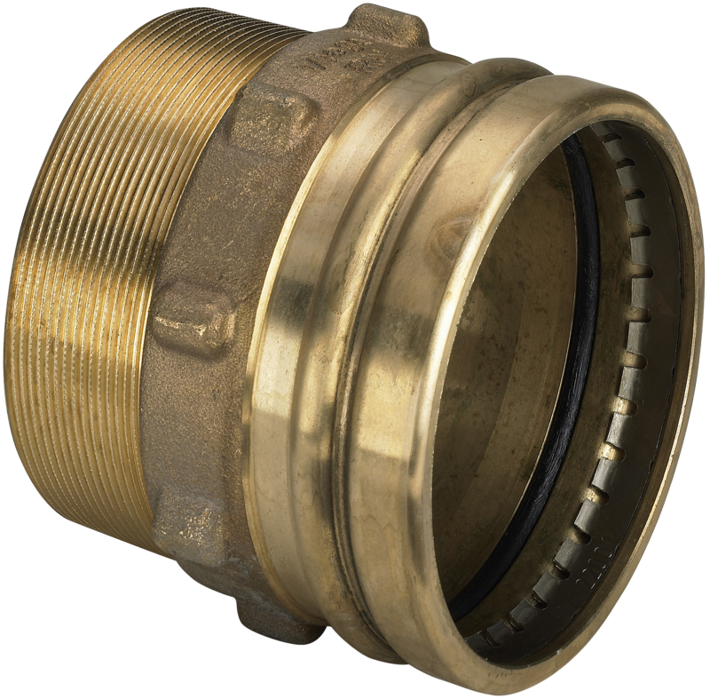 76,1 mm x 2.1/2" Sanpress overgang