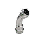 54 mm Sanpress Inox bøjning 45°
