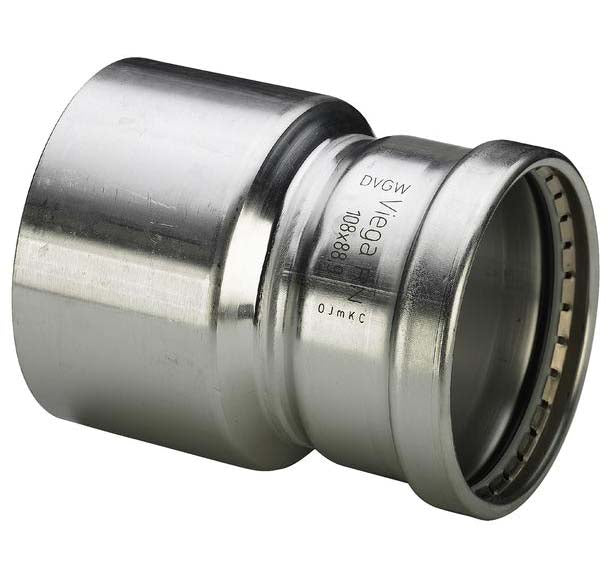 76,1 x 54 mm Sanpress Inox reduktion