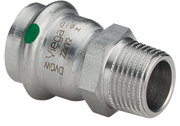 108,0 mm x 4" Sanpress Inox overgang