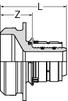 Uponor RS presadapter S-Press 90-RS3