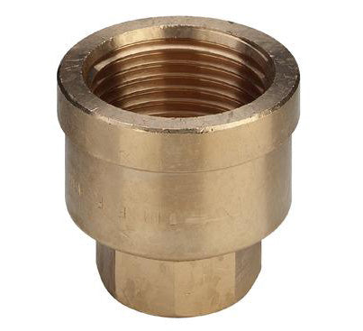 1"x 3/4" Form. muffe Rødgods Silicium Bronze
