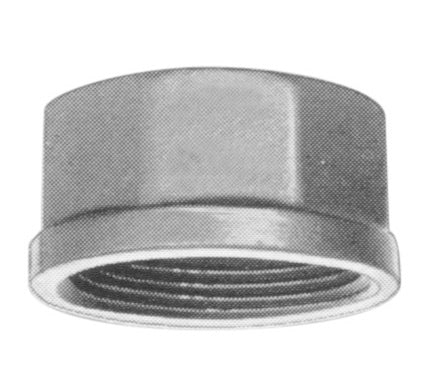 3/8" Galvaniseret slutmuffe