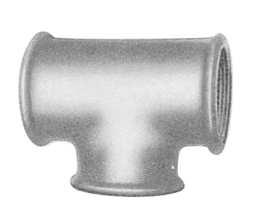 3/4" x 1/2" x 3/4" Sort tee