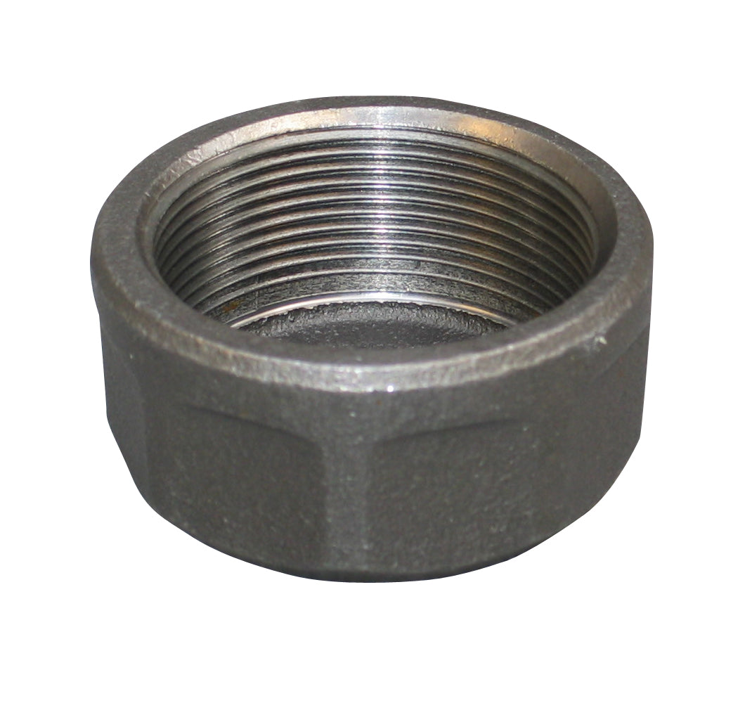 1/2" Sort slutmuffe