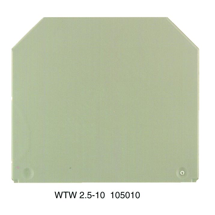 WDU Endeplade 16-35mm² beige
