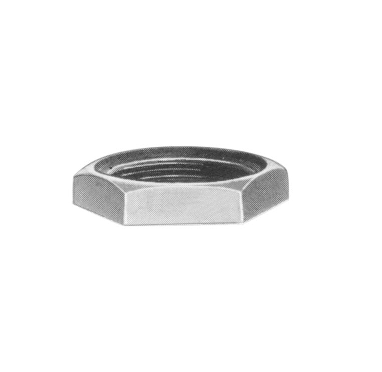 1/2" Galvaniseret kontramøtrik
