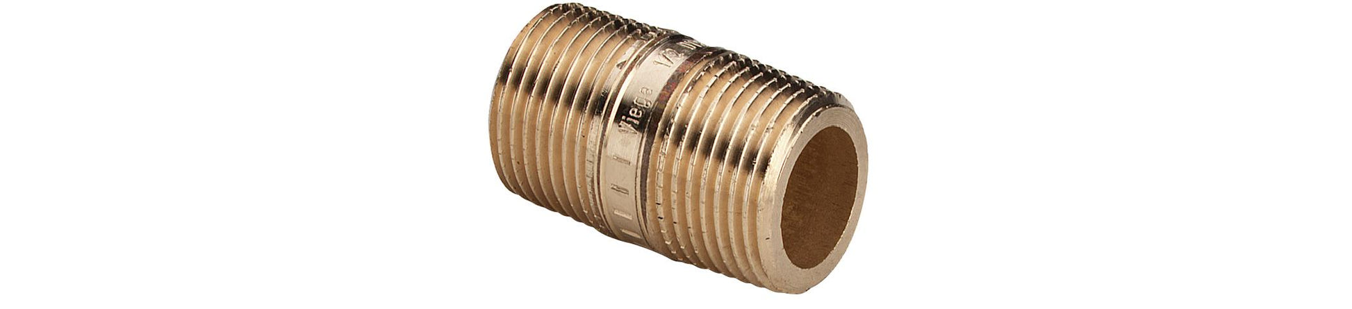 1.1/4" x 80 mm Nippelrør Rødgods Silicium Bronze