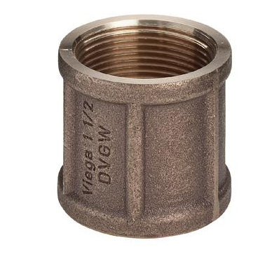 1/2" Muffe Rødgods Silicium Bronze