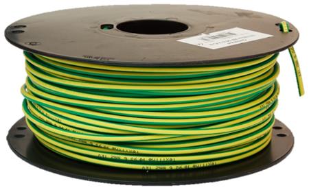 LEDNING TEXILINE HF90 4 MM² GUL/GRØN