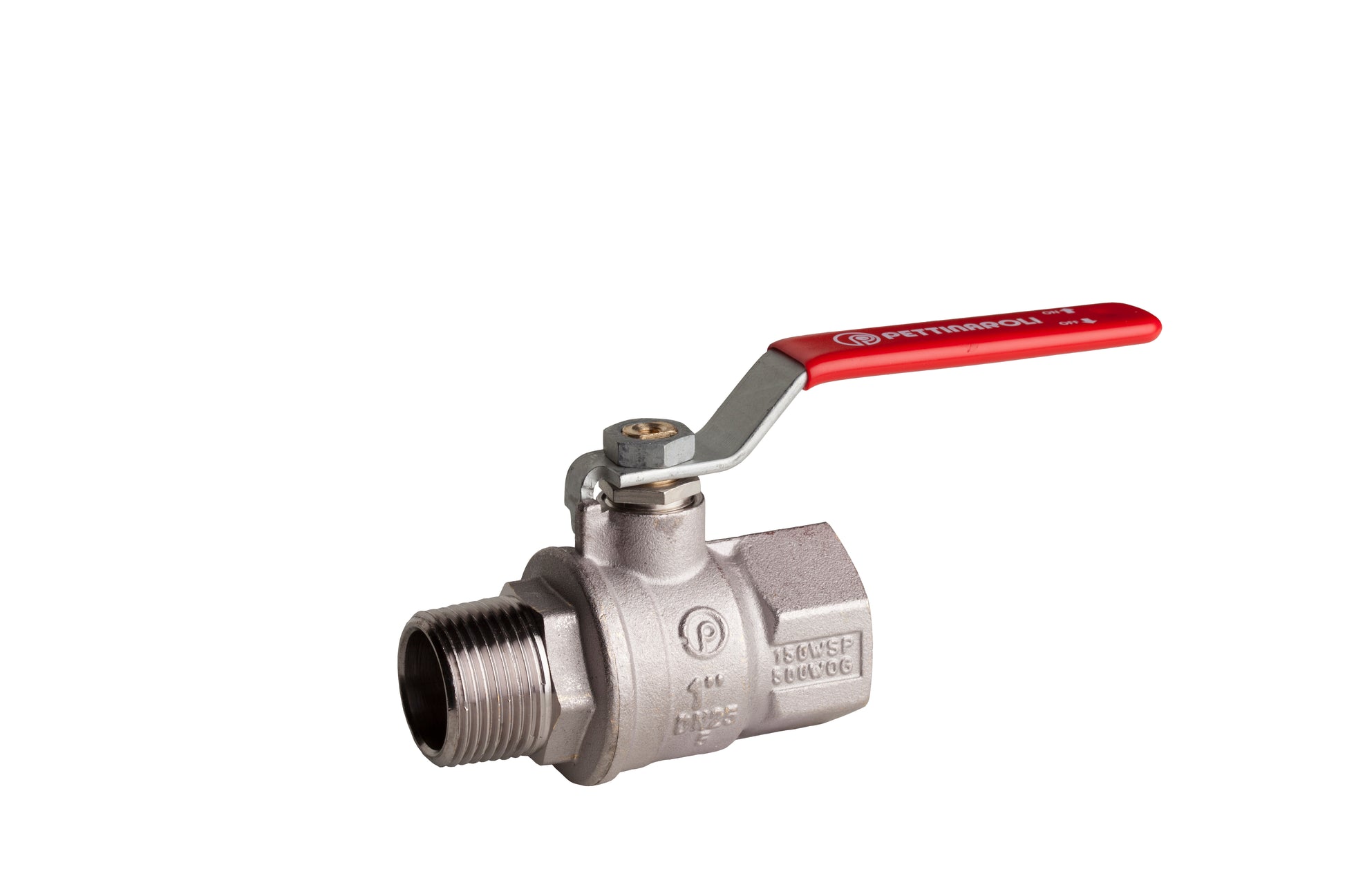 Pettinaroli 1.1/2" TEA kuglehane med standardgreb, muffe/nippel