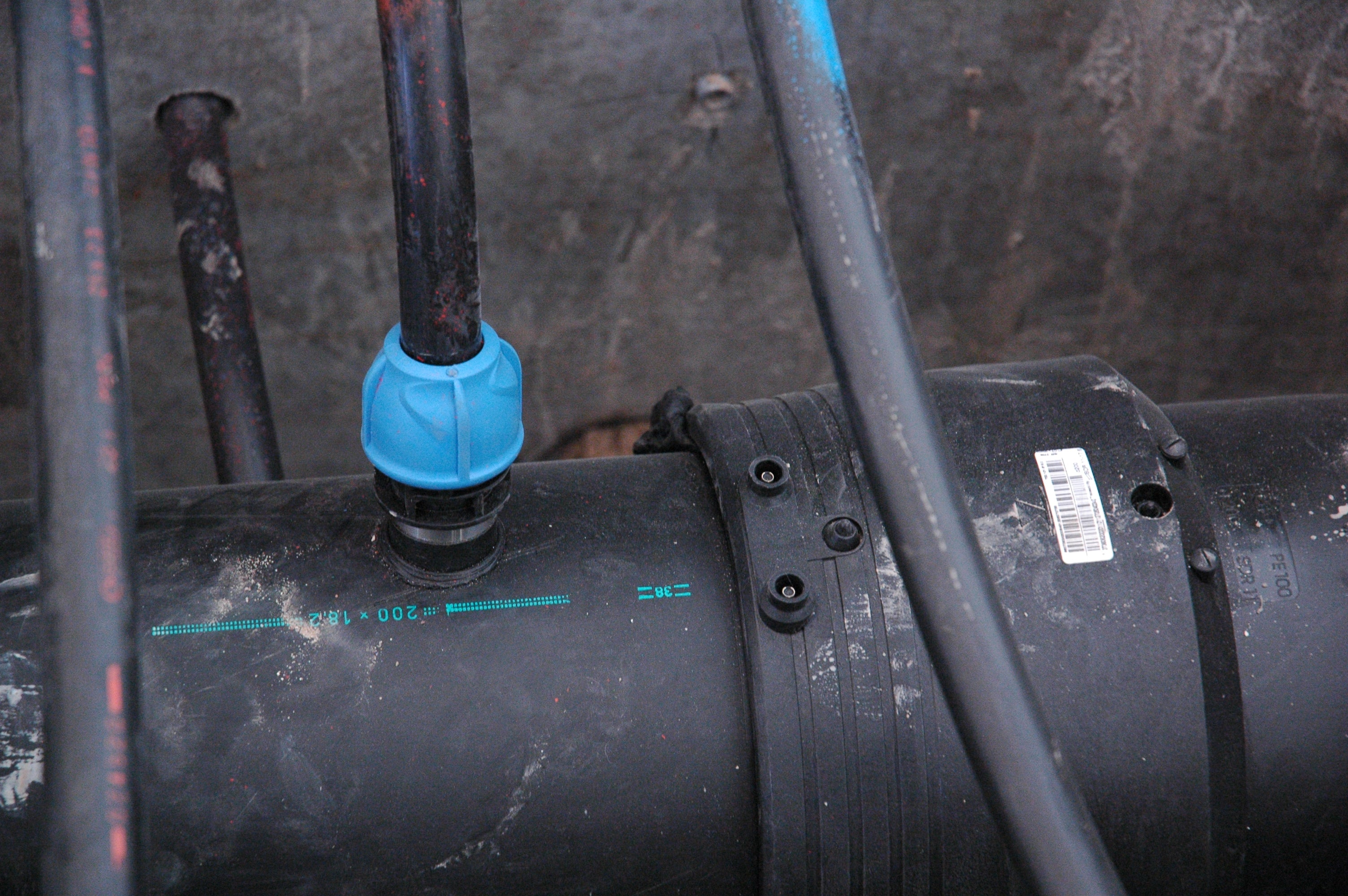 +GF+ iJOINT 40 mm samlemuffe, PP, PN16