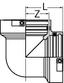 Uponor RS vinkel RS3-RS3