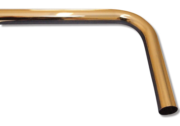 AFLØBSRØR VINKEL KROM 32X220X680 MM