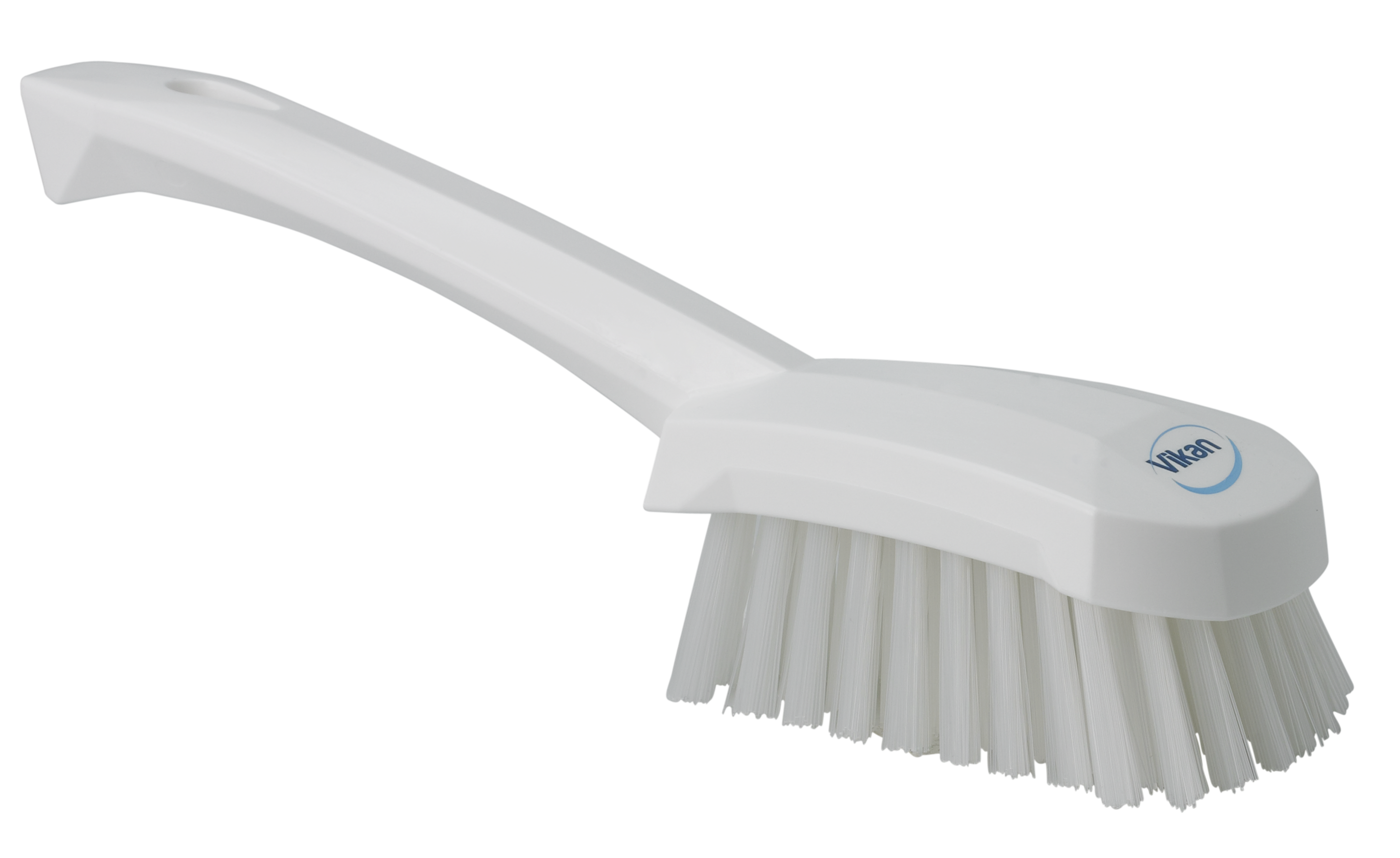 Håndbørste/spandebørste, stiv, hvid, 270 mm