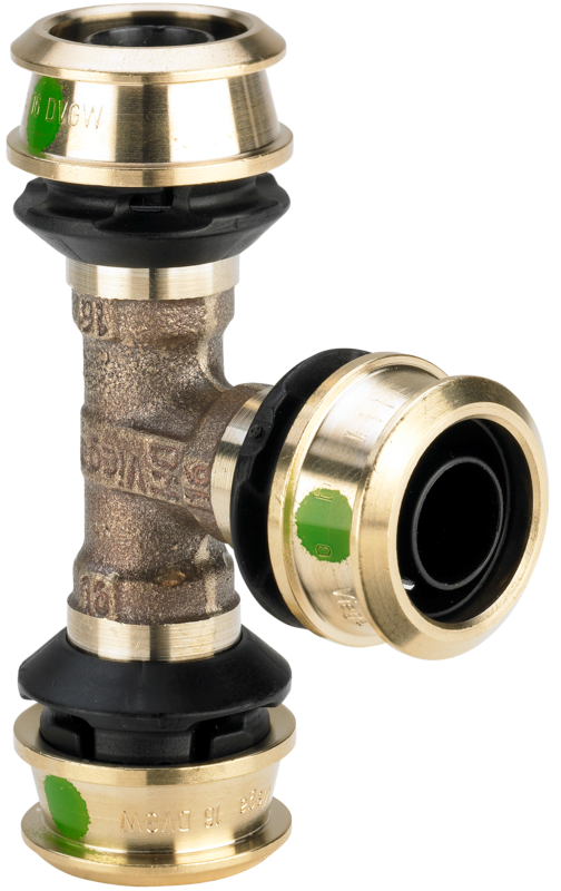 Raxofix t-stykke med sc 50 x 25 x 50 mm