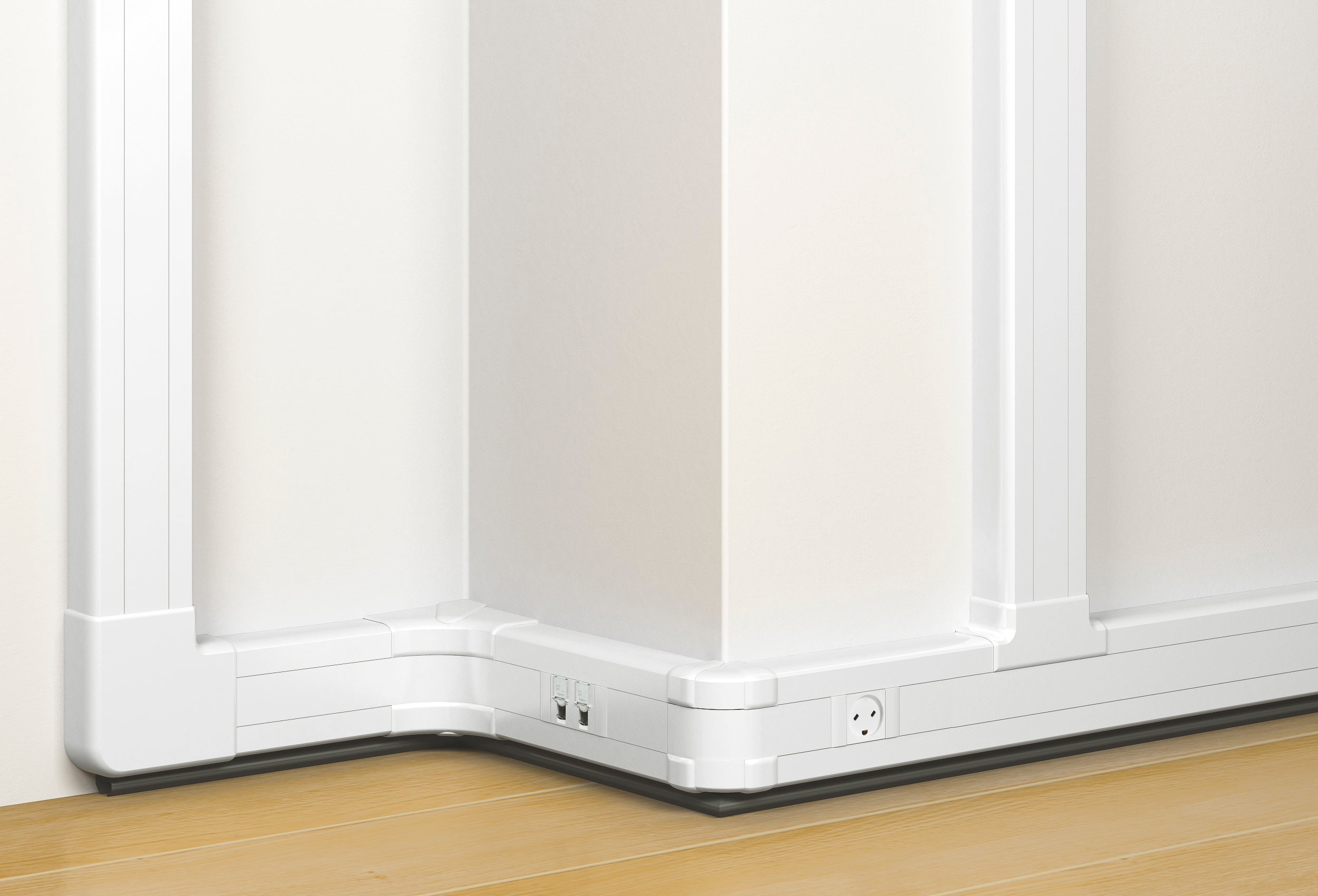 KANAL KLIKSYSTEM 50X105 HVID