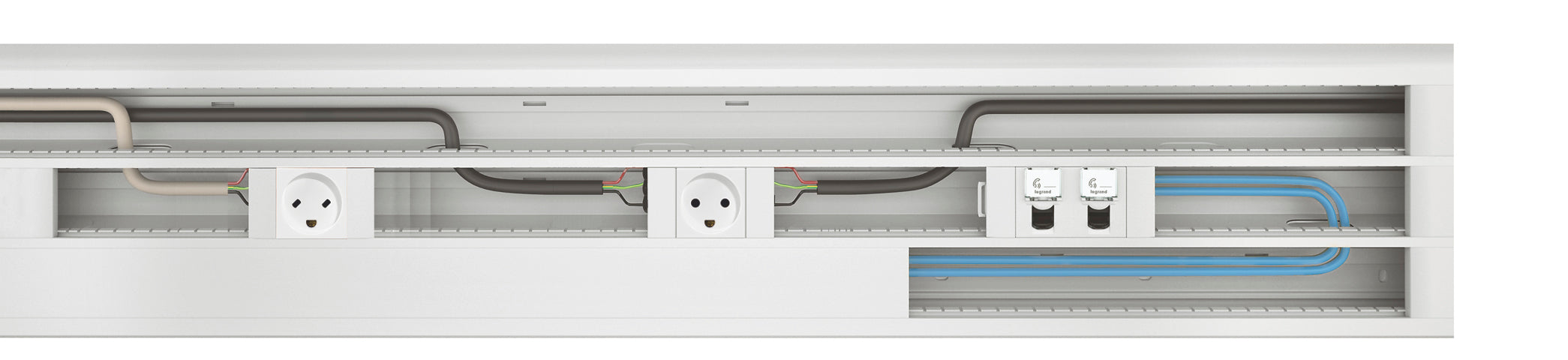 KANAL KLIKSYSTEM 50X180 HVID