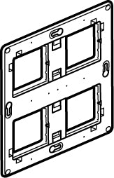 UNDERRAMME 2X4/2X2X2M