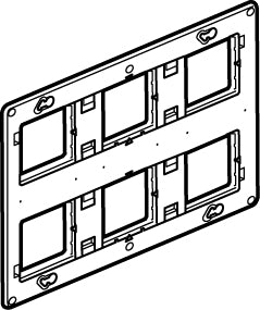 UNDERRAMME 2X6/2X8/2X3X2M