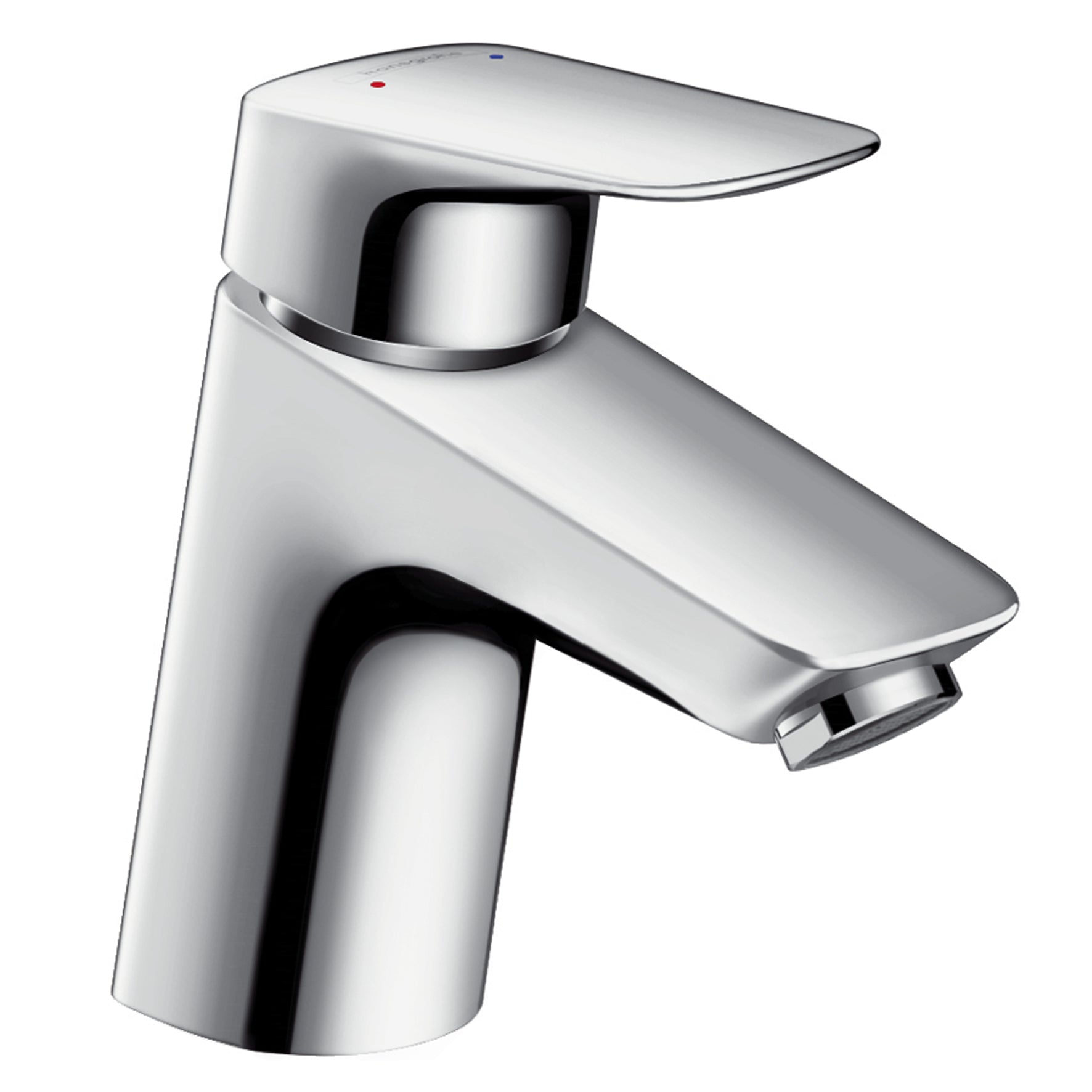 Hansgrohe Logis håndvaskarmatur 70 med push-open BV, krom