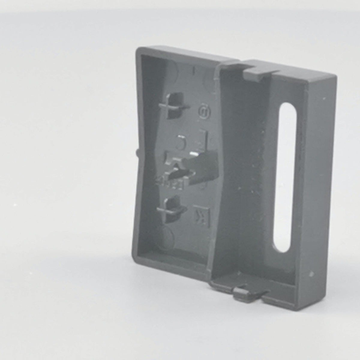 LK FUGA®  afdækning for lysdæmper MEK-S koksgrå (360° frame 16)