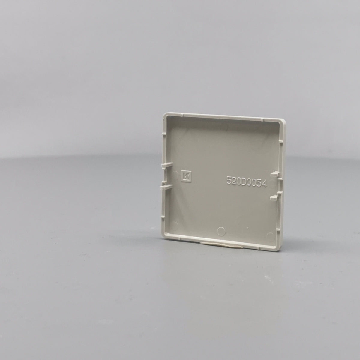 Fuga touch impulsgiver lysegrå afdækning (360° frame 15)