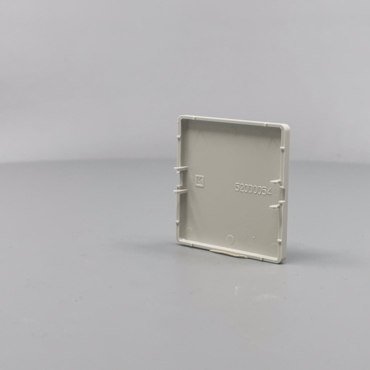 Fuga touch impulsgiver lysegrå afdækning (360° frame 16)