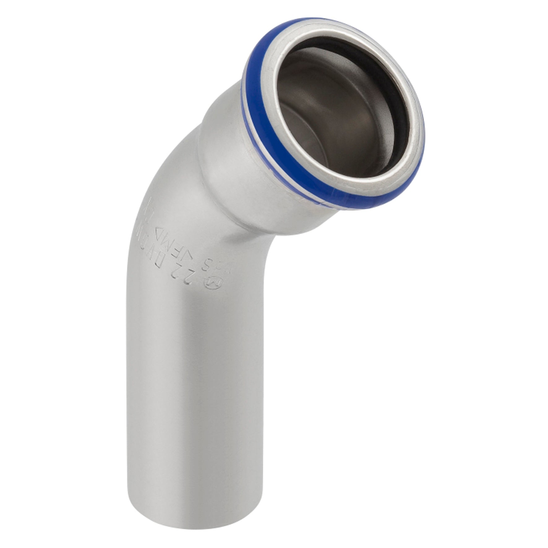 76,1mm bøjning 45° muf/nip Mapress RF