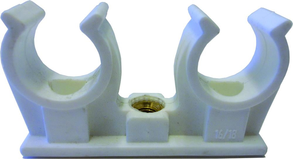 14-15 mm Klemring rørholder dobbelt