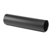 Geberit 110 x 5000 mm sort PEH-afløbsrør uden muffe