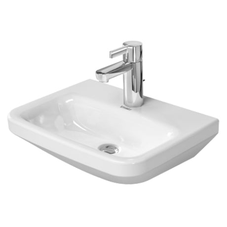 Durastyle vask 45 x 33,5 cm til væg med hanehul uden overløb