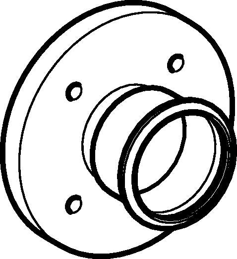 108mm overgangsflange Mapress RF