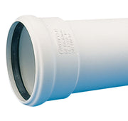 32 x 500 mm Rør afløb hvid PP