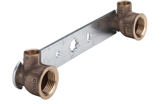 Viega 12 mm x 1/2" montage blok